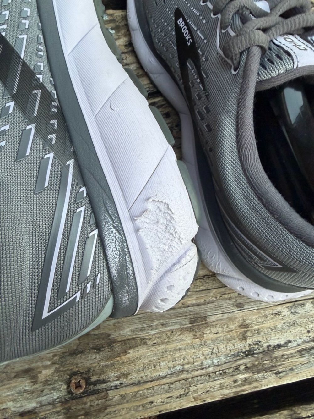 Brooks Ghost 13 Women’s Size 9 Gray Lace Up Running Shoes X1   ***See Note - Picture 9 of 15